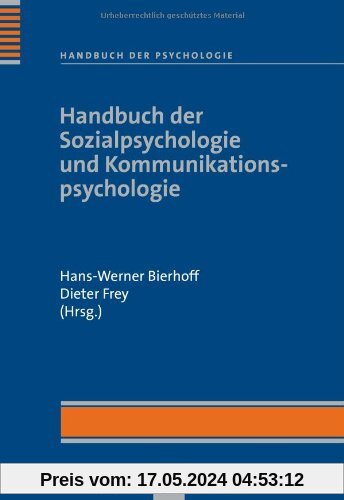 Handbuch der Psychologie: Handbuch der Sozialpsychologie und Kommunikationspsychologie: BD 3